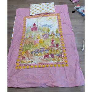 Ikea Princess-Themed Kids Duvet Cover & Pillowcase Set